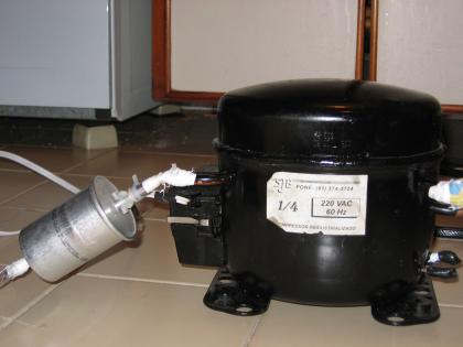 rele e motor